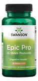 Swanson Epic-Pro, botella derramando; apoyo digestivo diario.