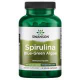 Swanson Espirulina, botella de 500 mg, suplemento diario para energía sostenida