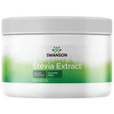 Swanson Estevia Ext Polvo: bote frontal, endulza sin calorías.