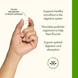 Swanson etiqueta del producto con 750 mg por cápsula y claridad de dosis.