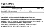 Swanson HRB Hoja de Olivo, etiqueta Olea25 destaca hidroxi tirosol y antioxidantes.