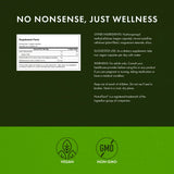 Swanson etiqueta probiotics prebióticos: fácil identificación de componentes.