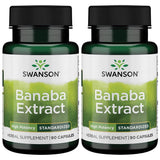 Swanson extracto banaba de alta potencia, 90 cápsulas, apoyo diario a la salud