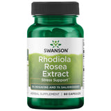 Swanson extracto de Rhodiola Rosea cápsulas, apoyo a la resistencia física.