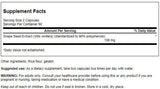 Frasco de Swanson con extracto de semilla de uva estandarizado, ideal para salud cardiovascular
