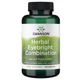 Swanson Eyebright Combination 100 Cap, botella segura para apoyo ocular diario.