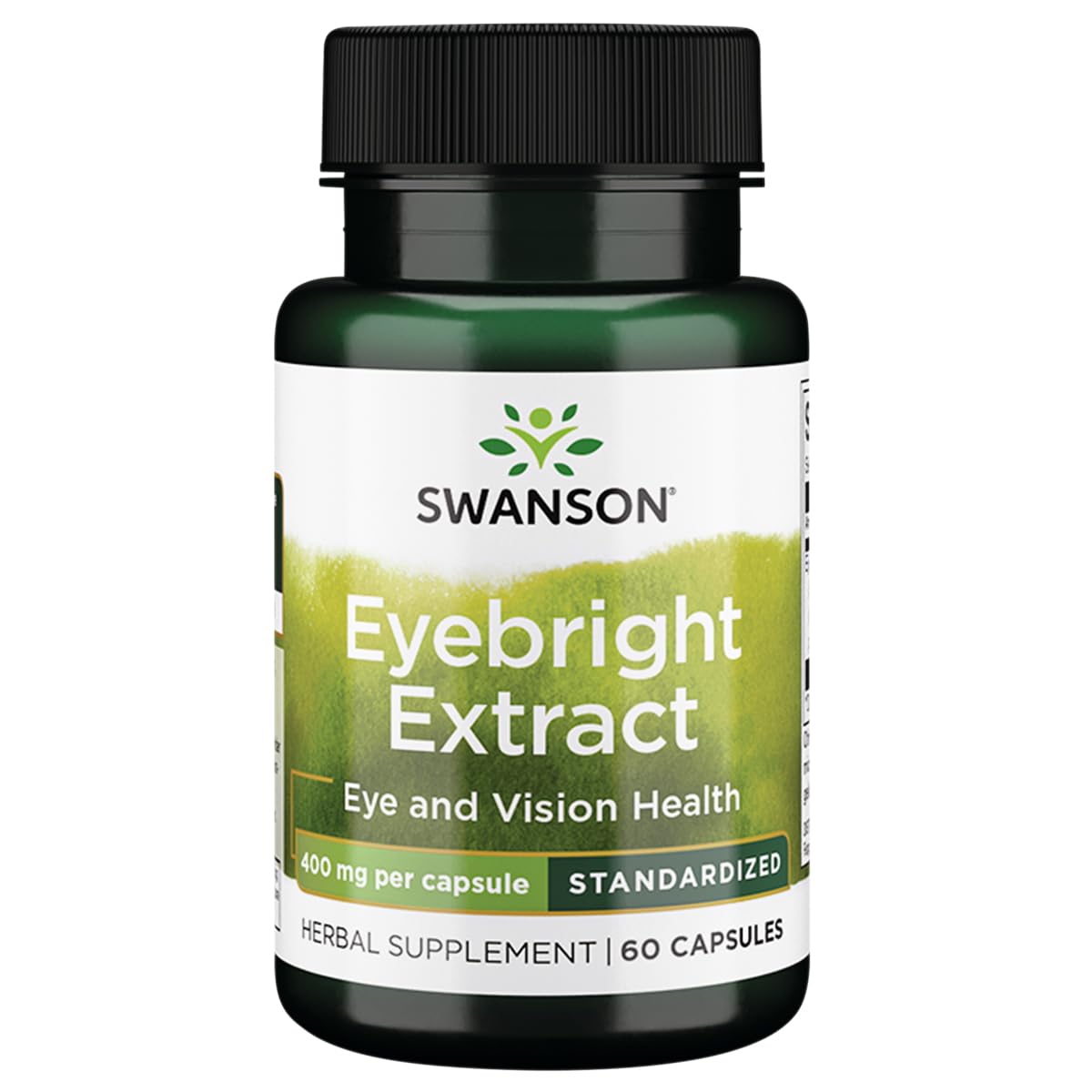 Swanson Eyebright Extract, botella para apoyo visual diario