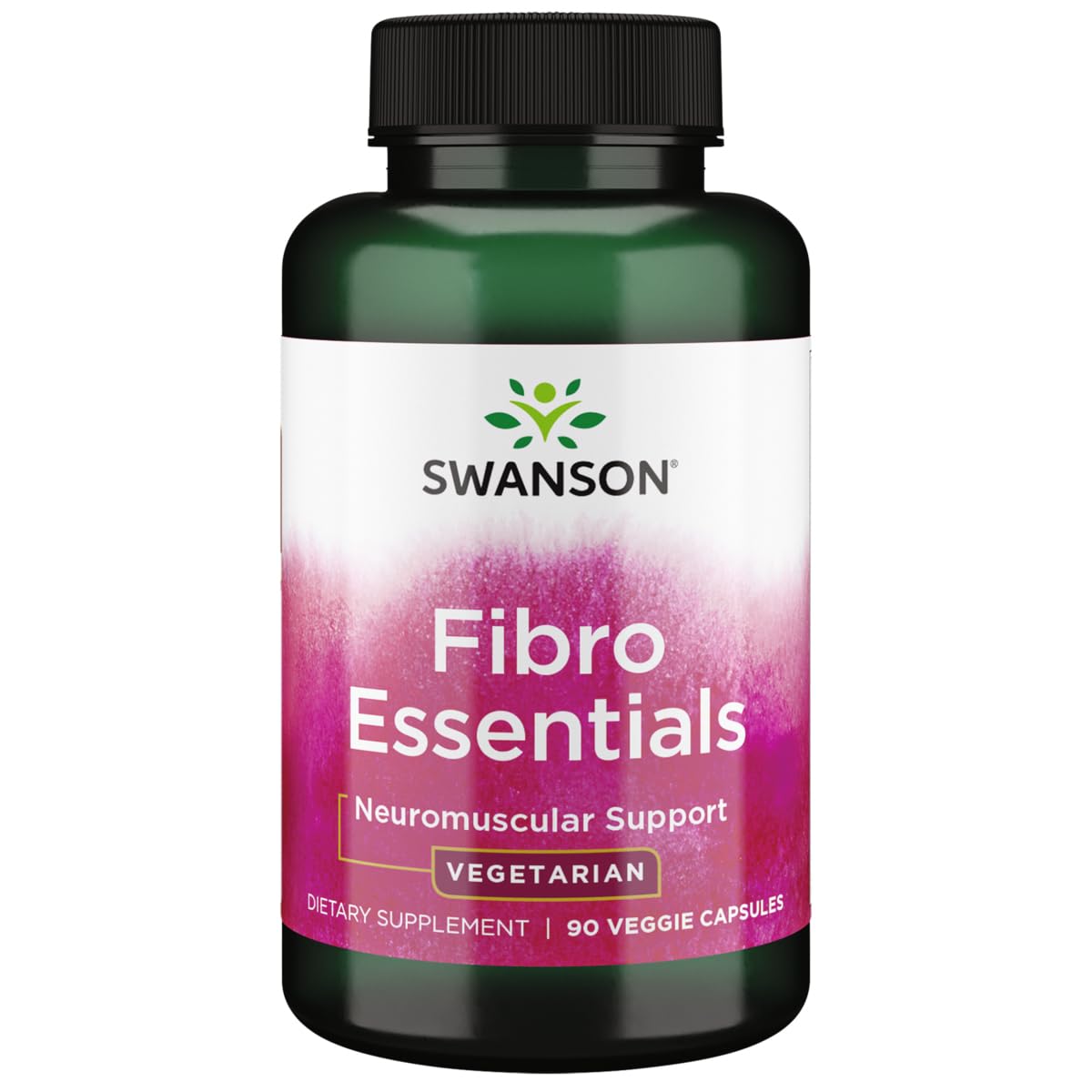 Swanson Fibro Essentials en botella para uso diario.