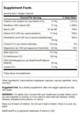 Vista cercana de Swanson Fibro Essentials, cápsulas, para apoyar la función neuromuscular.