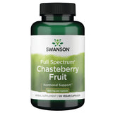 Swanson Fruto Vitex en botella: apoyo para el balance hormonal diario.