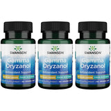 Swanson Gamma Oryzanol es cápsulas vegetales de 60 mg para vitalidad diaria y soporte antioxidante.