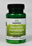 Frasco de Swanson Garcinia Cambogia de 60 cápsulas