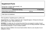 Swanson Ginkgo Biloba Extracto Líquido, gotero incluido para dosis precisas.