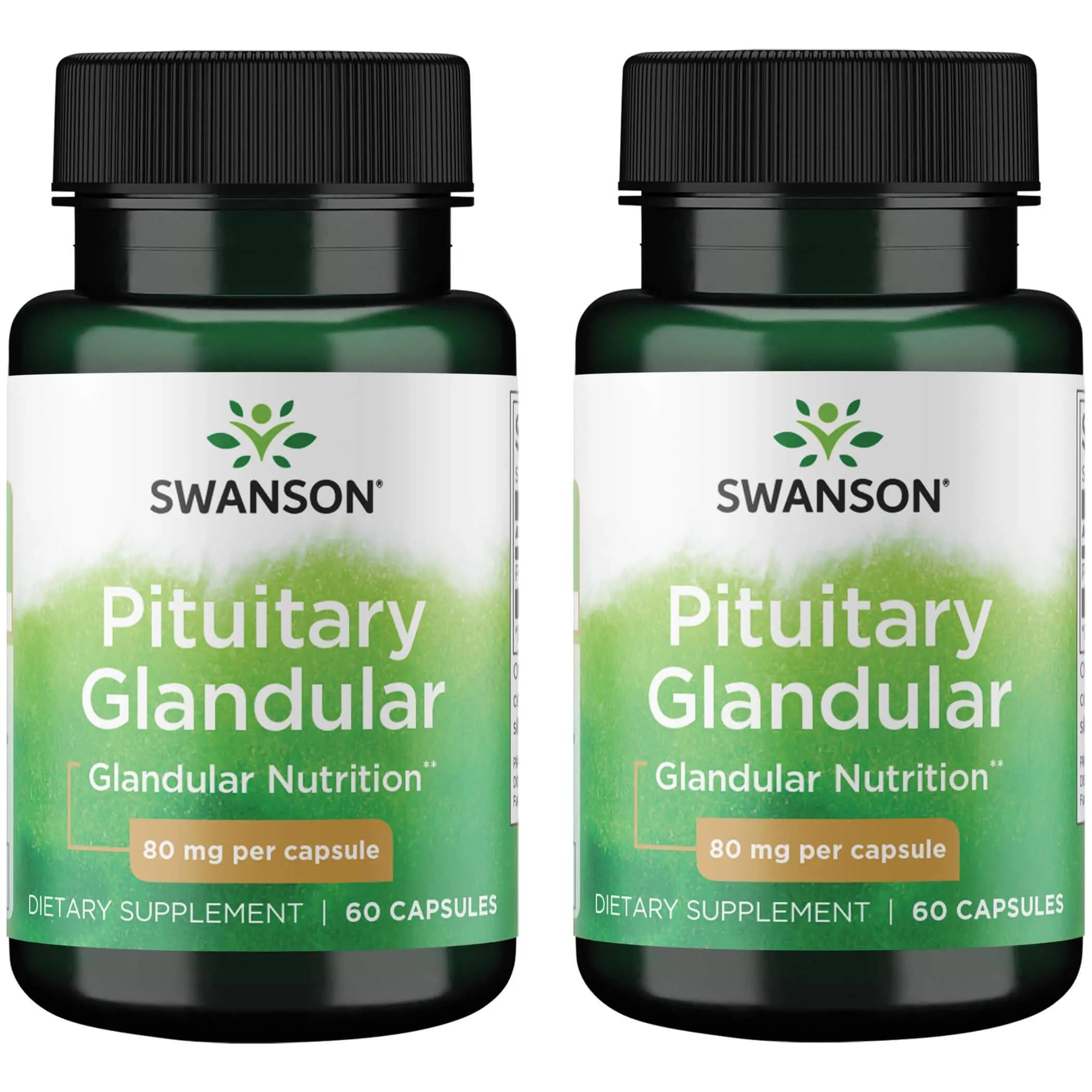 Swanson glándula pituitaria cruda 80 mg cápsulas para uso diario