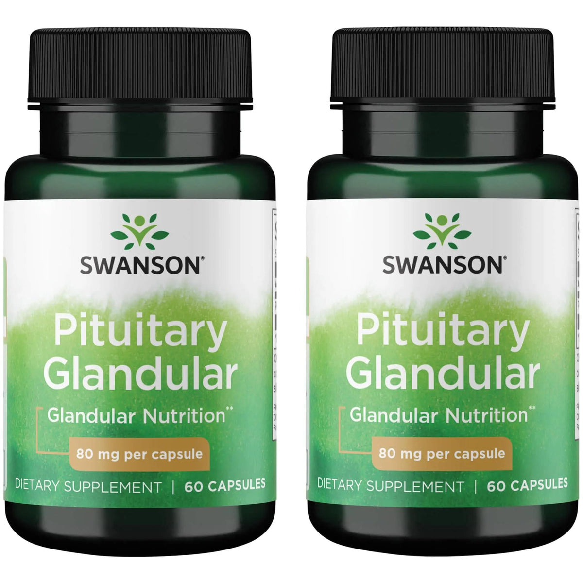 Swanson glándula pituitaria cruda 80 mg cápsulas para uso diario