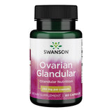 Swanson glándulas ováricas cápsulas en frasco para uso diario