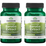 Swanson GlucoHelp Banaba Extract, cápsulas, apoyo potencial al metabolismo de la energía