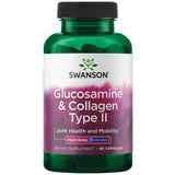 Swanson Glucosamina BioCell cápsulas, soporte para movilidad diaria y salud articular.