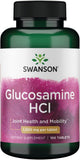 Swanson Glucosamina HCl 1500 mg, envase práctico para uso diario de articulaciones.