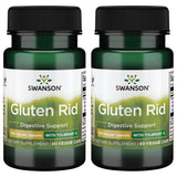 Swanson Gluten Rid con Tolerase G, frasco de cápsulas para descomposición del gluten