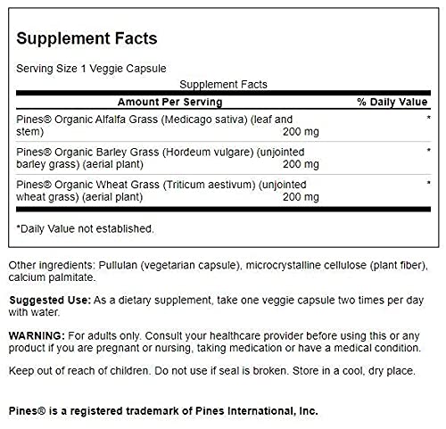 Envase práctico de Swanson Greens Energy Blend para consumo diario