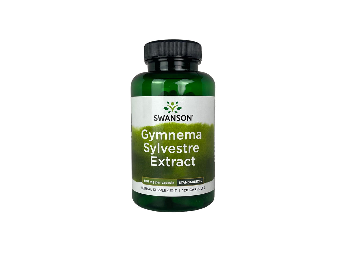 Swanson Gymnema Sylvestre, botella de extracto, posible apoyo al manejo del peso