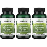Swanson Gymnema Sylvestre cápsulas de 100, para apoyo a hábitos alimentarios.