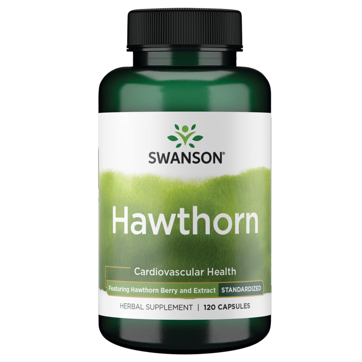 Swanson Hawthorn Extract cápsulas 250 mg para apoyar la circulación.