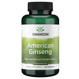 Swanson Ginseng Americano Estándar, dosis sugerida para consumo diario