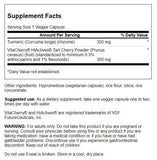 Swanson Hiactives Cereza Ácida Curcuma, cápsulas: antioxidantes para el bienestar general.