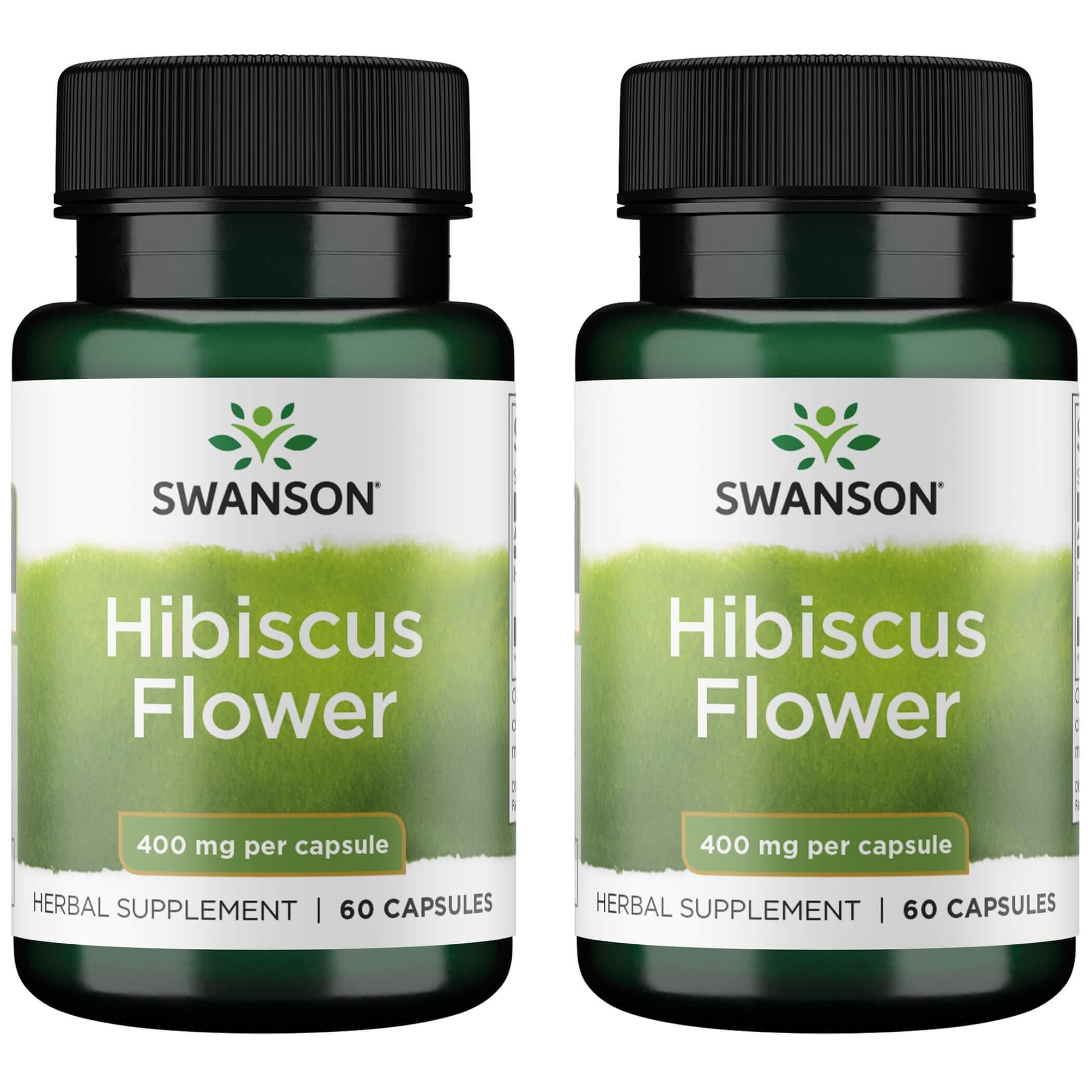 Swanson hibisco en botella para bienestar diario.