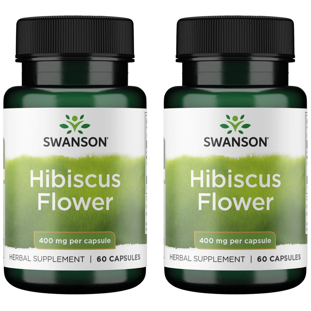 Swanson hibisco en botella para bienestar diario.