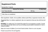 Swanson Glandular Hígado 500 mg, etiqueta: uso práctico para bienestar diario.