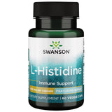 Swanson L-Histidina Ajipure 500 mg, cápsulas vegetales para apoyo del sistema inmune.