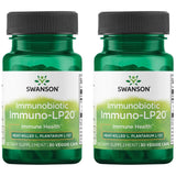Swanson Immunobiotic Immuno-Lp20: botella de cápsulas para apoyo inmunológico y digestivo
