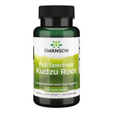 Swanson Kudzu de espectro completo, cápsulas de 500 mg, apoyo a la salud cardíaca y hepática.
