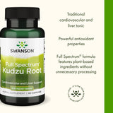 Swanson Kudzu uso diario, opción conveniente para incorporar a la rutina.