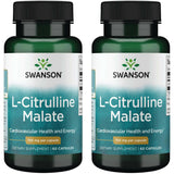 Swanson L-Citrulina Malato: botella visible para energía diaria.
