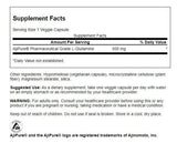 Swanson L-Glutamina Ajipure cápsulas vegetales, apoyo al sistema nervioso diario