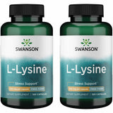 Swanson L-Lisina forma libre frasco de 500 mg para uso diario