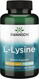Swanson L-Lisina: bote de cápsulas 500 mg para bienestar diario