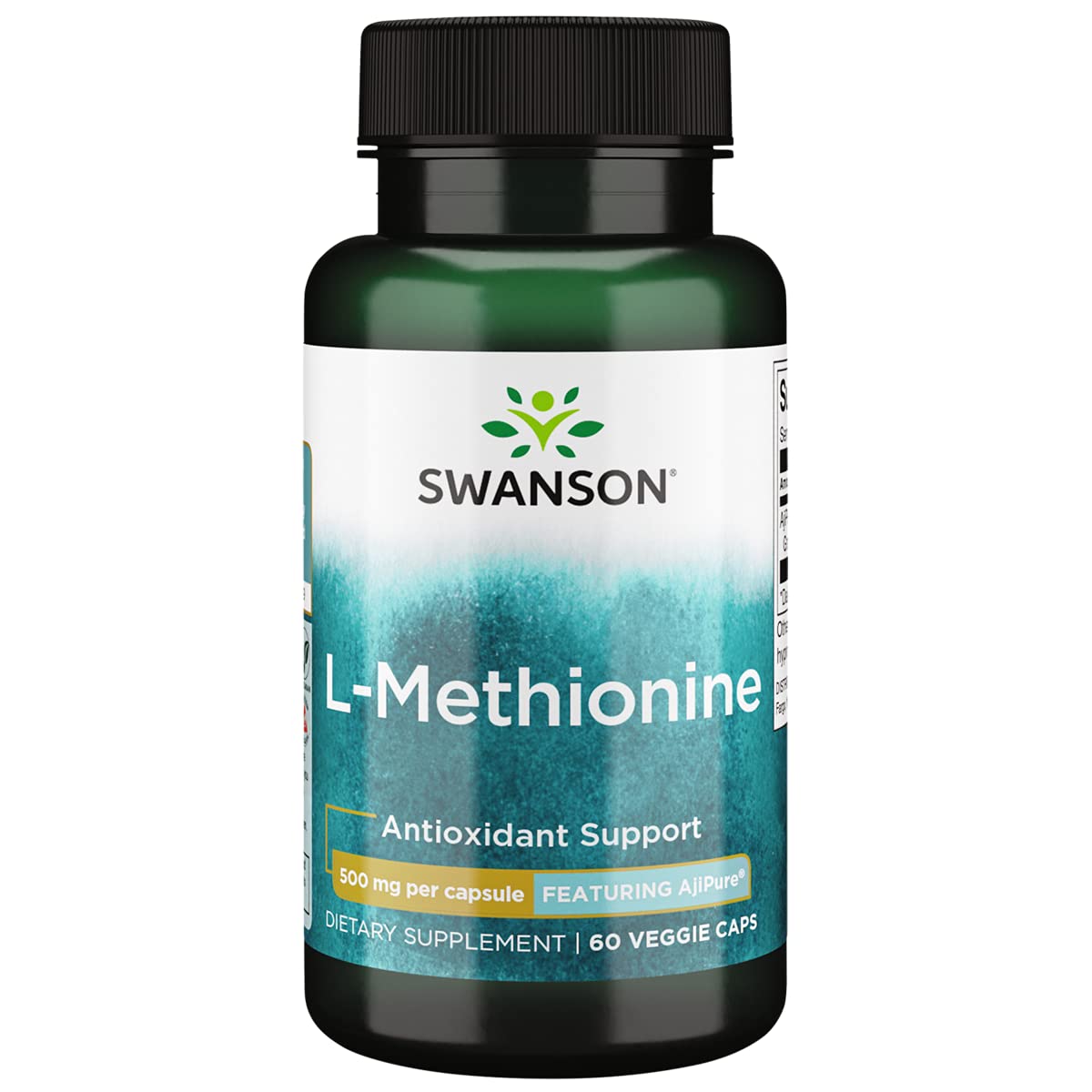 Swanson L-METIONINA AJI: botella para apoyo de procesos metabólicos.