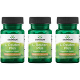Swanson L. Reuteri Probiotic Plus - botella con cápsulas para salud intestinal