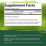 Etiqueta frontal de Swanson Lactobacillus Gasseri Probiotic para entender beneficios.