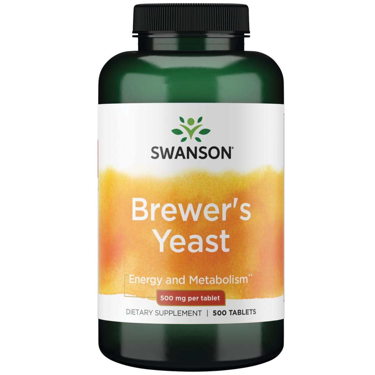 Swanson levadura de cerveza: tabletas en presentación para energía diaria y complemento de vitamina B