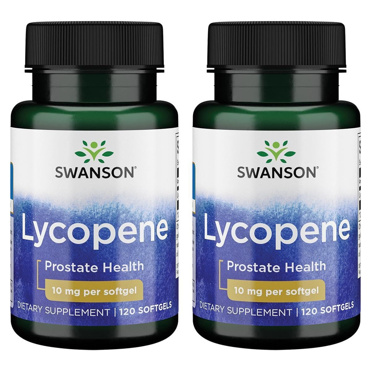 Swanson licopeno 10 mg en cápsulas, apoyo antioxidante para la salud cardíaca.