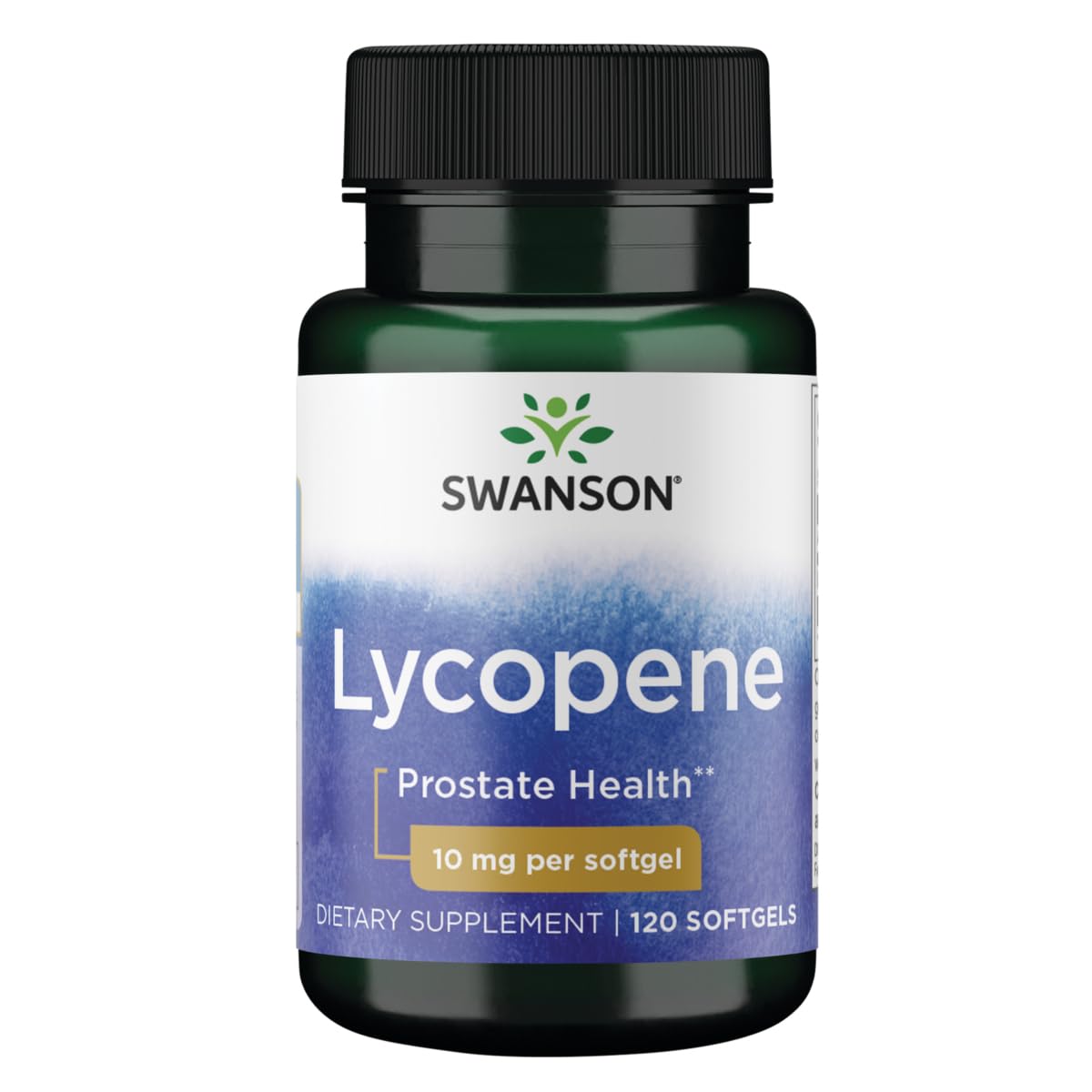 Swanson Licopeno cápsulas fáciles de tragar para apoyo antioxidante diario.