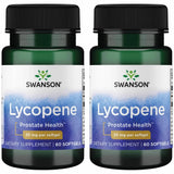 Swanson Licopeno: cápsulas para apoyar la salud prostática y cardiovascular.