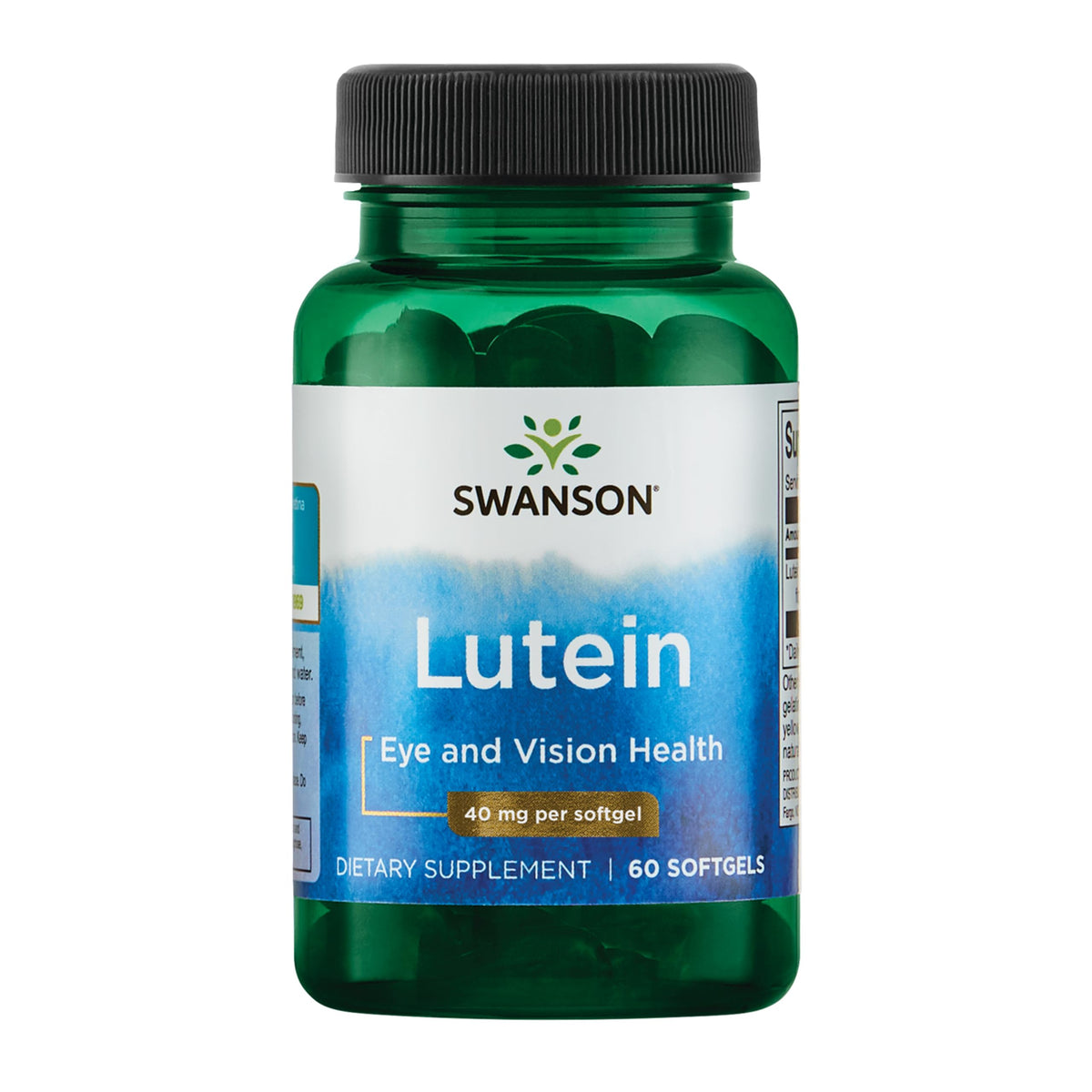 Swanson Lutein visión y retina, apoyo a la claridad visual diaria