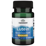 Swanson Luteína 10 mg, botella, apoyo a la visión y la mácula.